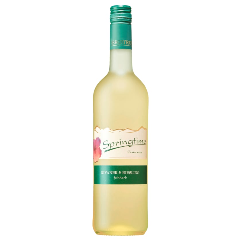 Springtime Weißwein Cuvée Weiß Rivaner & Riesling feinherb halbtrocken 0,75l